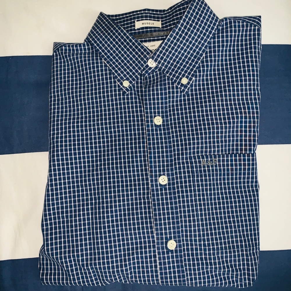 Abercrombie and Fitch shirt.